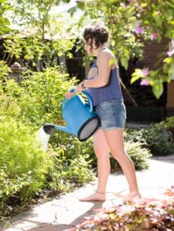 French Blue Watering Can -Cheap A Fresh Yard Store 06341 1341 tif