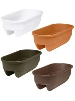 2' X 4' Railing Planter, 25" -Cheap A Fresh Yard Store 34336 001E tif