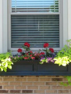 Fairfield Self-Watering Window Box, 4’ -Cheap A Fresh Yard Store 39345 07V tif
