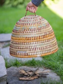 Artisan Natural Bee Skep -Cheap A Fresh Yard Store 3 4 crop 8613063 0361