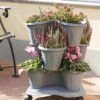 Trifoglio 3-Tier Planter On Wheels -Cheap A Fresh Yard Store 3 4 crop 8613625 01V trifoglio 3 tier planter on wheels
