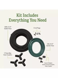 Garden Row Snip-n-Drip Soaker System -Cheap A Fresh Yard Store 8587042 inclusion