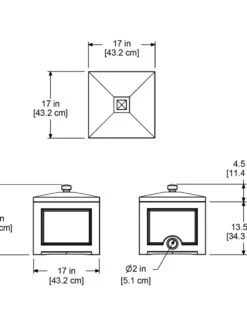 Fairfield Garden Hose Storage Bin -Cheap A Fresh Yard Store 8587080 03V tif