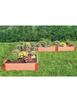 Classic Sienna Raised Garden Bed "L" Shaped With 2" Boards 9 Classic Sienna Raised Garden Bed "L" Shaped With 2" Boards -Cheap A Fresh Yard Store 8588255 05v