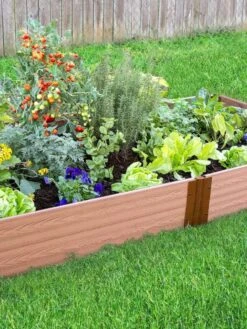Composite Raised Bed With 1" Boards, 11" 26 Composite Raised Bed With 1" Boards, 11" -Cheap A Fresh Yard Store 8588257 02V tif