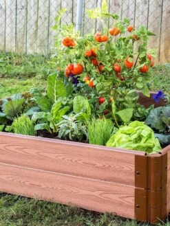Composite Raised Bed With 1" Boards, 11" 27 Composite Raised Bed With 1" Boards, 11" -Cheap A Fresh Yard Store 8588269 02V tif