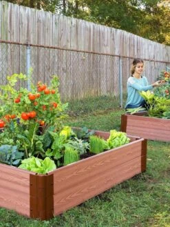Composite Raised Bed With 1" Boards, 11" 29 Composite Raised Bed With 1" Boards, 11" -Cheap A Fresh Yard Store 8588269 03V tif