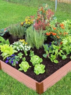 Composite Raised Bed With 1" Boards, 11" 24 Composite Raised Bed With 1" Boards, 11" -Cheap A Fresh Yard Store 8588274 03V tif
