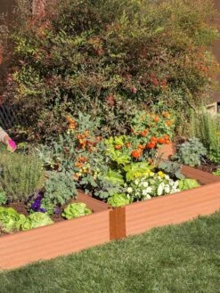 Composite Raised Bed With 1" Boards, 11" 25 Composite Raised Bed With 1" Boards, 11" -Cheap A Fresh Yard Store 8588281 01V tif