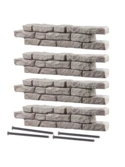 Rock Lock Interlocking Garden System, Straight Sets 15 Rock Lock Interlocking Garden System, Straight Sets -Cheap A Fresh Yard Store 8588324 01V