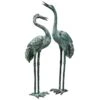 Bronze Crane Statues, Large -Cheap A Fresh Yard Store 8589920 001v