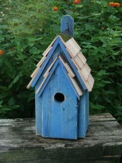 Heartwood Bluebird Manor Bird House 7 Heartwood Bluebird Manor Bird House -Cheap A Fresh Yard Store 8591068bl 03v 1 heartwood bluebird manor bird house blue