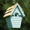 Heartwood Wren-in-the-Wind Bird House -Cheap A Fresh Yard Store 8591093ble 03v heartwood wren in the wind bird house blue eggshell