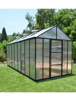 Canopia® By Palram Glory™ Greenhouse, 8' 28 Canopia® By Palram Glory™ Greenhouse, 8' -Cheap A Fresh Yard Store 8591549 01v