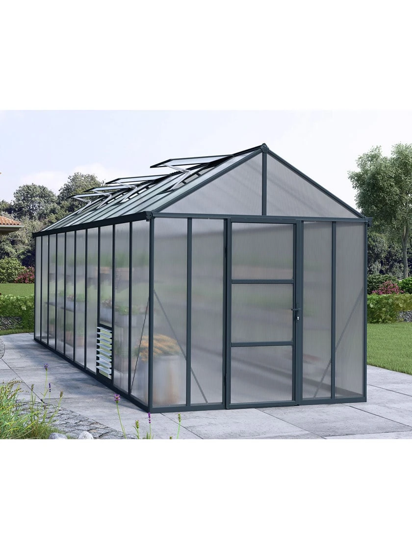 Canopia® By Palram Glory™ Greenhouse, 8' 10 Canopia® By Palram Glory™ Greenhouse, 8' - Image 8
