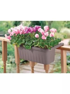 Adjustable Self-Watering Railing Planter, 24" -Cheap A Fresh Yard Store 8592173 02V 3 4