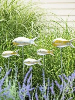 Fish Out Of Water Garden Stakes, Set Of 5 11 Fish Out Of Water Garden Stakes, Set Of 5 -Cheap A Fresh Yard Store 8593672 9131 tif