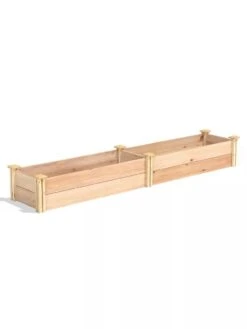 Premium Cedar Raised Garden Bed, 16" X 96" 8 Premium Cedar Raised Garden Bed, 16" X 96" -Cheap A Fresh Yard Store 8593873 03V