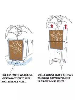 Pop-Out Pots, Set Of 4 -Cheap A Fresh Yard Store 8593943 2