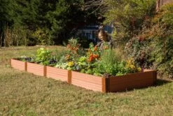 Composite Raised Bed With 1" Boards, 11" 21 Composite Raised Bed With 1" Boards, 11" -Cheap A Fresh Yard Store 8595613 02V tif