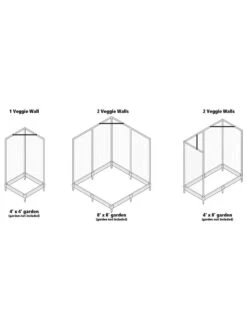 Stack & Extend Veggie Wall 12 Stack & Extend Veggie Wall -Cheap A Fresh Yard Store 8595683 03V 3 4