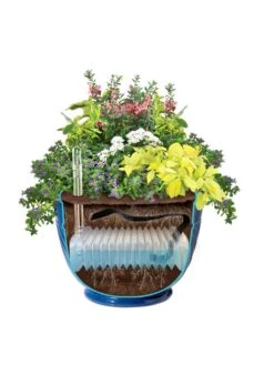 Mazzano Self-Watering Planters 12 Mazzano Self-Watering Planters -Cheap A Fresh Yard Store 8596570 SWMazzano19 Blue art tif