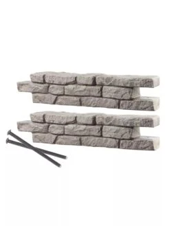 Rock Lock Interlocking Garden System, Straight Sets 14 Rock Lock Interlocking Garden System, Straight Sets -Cheap A Fresh Yard Store 8598735 01V