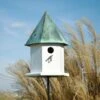 Heartwood Copper Songbird Deluxe Bird House