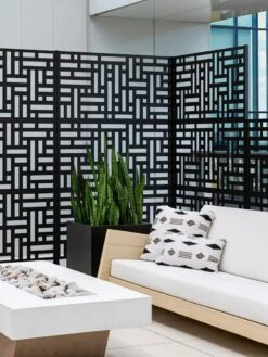 Veradek 3-Panel Privacy Screen Set, Blocks 12 Veradek 3-Panel Privacy Screen Set, Blocks -Cheap A Fresh Yard Store 8599185 09V tif