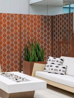 Veradek 3-Panel Privacy Screen Set, Quadra -Cheap A Fresh Yard Store 8599204 06V tif