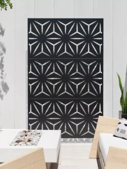 Veradek 3-Panel Privacy Screen Set, Star