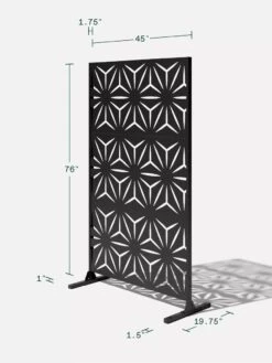 Veradek 3-Panel Privacy Screen Set, Star -Cheap A Fresh Yard Store 8599205 11V tif