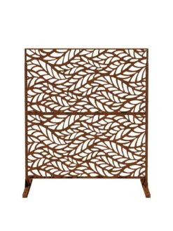 Veradek 2-Panel Privacy Screen Set, Flowleaf -Cheap A Fresh Yard Store 8599212 13V tif