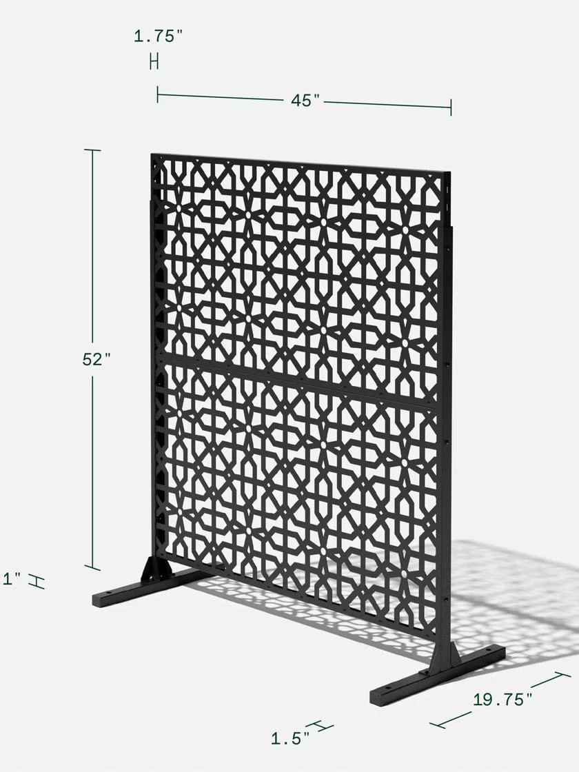 Veradek 2-Panel Privacy Screen Set, Parilla 8 Veradek 2-Panel Privacy Screen Set, Parilla - Image 6