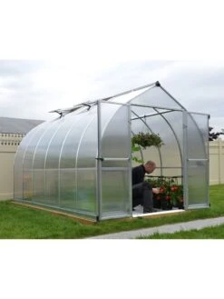 Canopia® By Palram Bella™ Greenhouse, 8' 25 Canopia® By Palram Bella™ Greenhouse, 8' -Cheap A Fresh Yard Store 8599338 01v