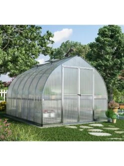 Canopia® By Palram Bella™ Greenhouse, 8' 24 Canopia® By Palram Bella™ Greenhouse, 8' -Cheap A Fresh Yard Store 8599338 02v