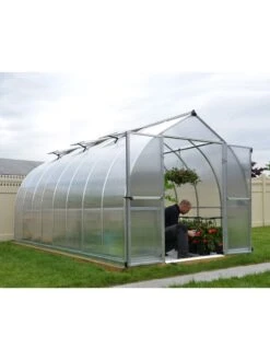 Canopia® By Palram Bella™ Greenhouse, 8' 27 Canopia® By Palram Bella™ Greenhouse, 8' -Cheap A Fresh Yard Store 8599339 01v