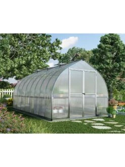Canopia® By Palram Bella™ Greenhouse, 8' 28 Canopia® By Palram Bella™ Greenhouse, 8' -Cheap A Fresh Yard Store 8599339 02v