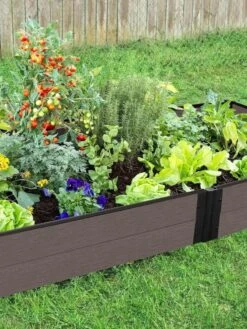 Composite Raised Bed With 1" Boards, 11" 22 Composite Raised Bed With 1" Boards, 11" -Cheap A Fresh Yard Store 8599454 01V tif