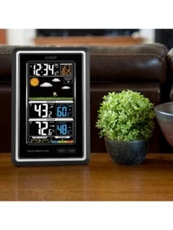 La Crosse Wireless Vertical Color Forecast Station -Cheap A Fresh Yard Store 8599462 02v