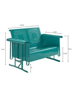 Crosley Bates Loveseat Glider -Cheap A Fresh Yard Store 8599629 02v