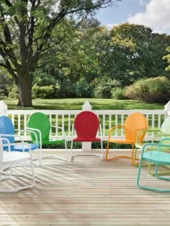 Crosley Griffith Metal Outdoor Chair -Cheap A Fresh Yard Store 8599640 01V tif