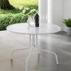Crosley Griffith Metal Outdoor Dining Table, 39" Round -Cheap A Fresh Yard Store 8599641 01V tif