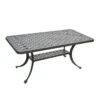 Crosley Sedona Cast Aluminum Rectangular Cocktail Table -Cheap A Fresh Yard Store 8599671 01v crosley sedona cast aluminum rectangular cocktail table black