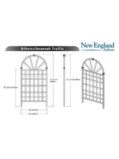 Savannah Composite Vinyl Trellis 7 Savannah Composite Vinyl Trellis -Cheap A Fresh Yard Store 8599769 03v