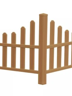 Country Corner Composite Picket Fence 7 Country Corner Composite Picket Fence -Cheap A Fresh Yard Store 8599773 02V tif