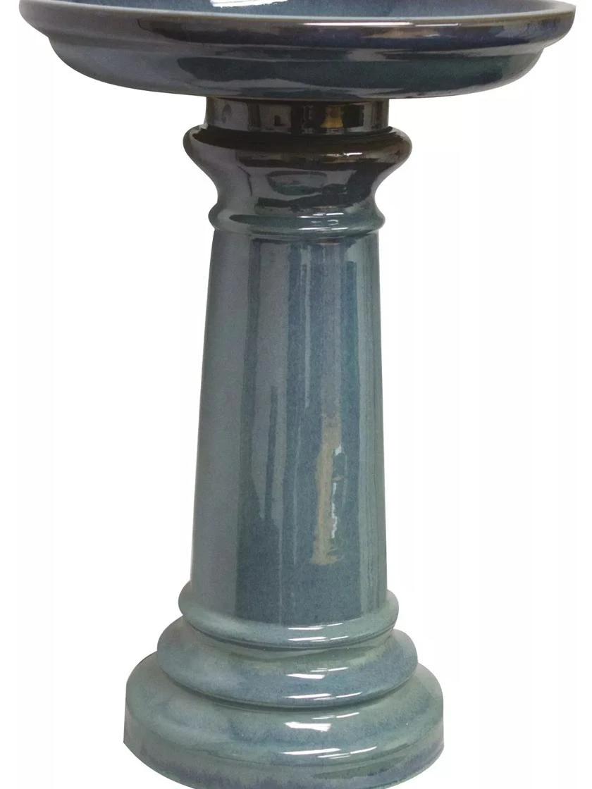 Classic Ceramic Bird Bath 3 Classic Ceramic Bird Bath