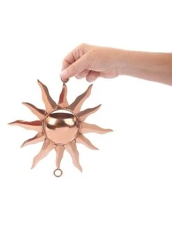 Sun Pure Copper Rain Chain, 8-1/2' 7 Sun Pure Copper Rain Chain, 8-1/2' -Cheap A Fresh Yard Store 8600206 03v