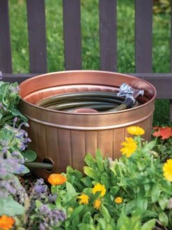 Classic Copper Hose Pot -Cheap A Fresh Yard Store 8600238 0057