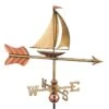 Sailboat Garden Copper Weathervane With Pole 2 Sailboat Garden Copper Weathervane With Pole -Cheap A Fresh Yard Store 8600347 02v sailboat garden copper weathervane pole